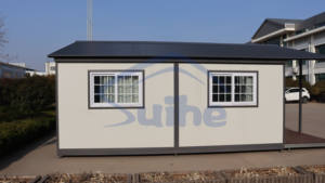 सुइहे मॉडल 0206-2321 एक्सटेंड कंटेनर हाउस 20 फीट 40 फीट प्रीफैब घर 2 3 बेडरूम 1 रसोई का विस्तार कार्यालय - Product Image 4
