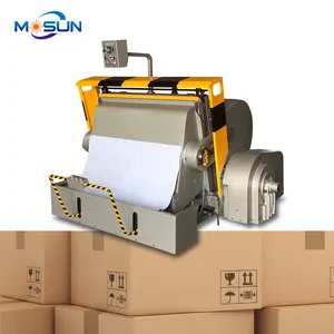 ML1300 China máquina de corte e vinco de caixa de presente de papel artesanal de fácil operação