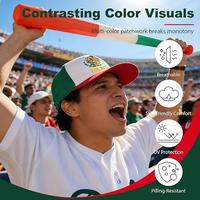 Gorra de Béisbol Bordada con el Logotipo de México 2026, Personalizada, de Alta Calidad, para Eventos Deportivos, Fútbol y Promociones