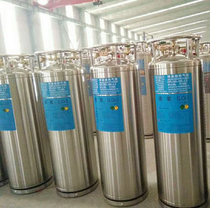 High Stability Liquid Nitrogen <b>Storage</b> Tank DPL 500L LO2 LN2 LAr LNG LCO2 Liquid Nitrogen Dewar Sizes for Cell Culture - Product Image 5