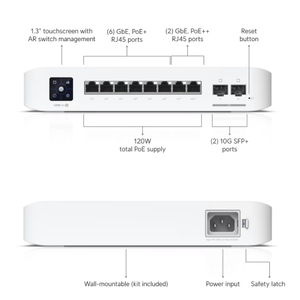 สวิตช์ Pro 8 PoE แบบจัดการได้ 24 พอร์ต ความจุ 104 Gbps พร้อมระบบสำรองไฟ รับประกัน 1 ปี - Product Image 2