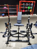 Équipement de fitness professionnel pour salles de sport : Machines à extension des jambes à charge de plaques en acier pour entraînement musculaire