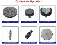 Blok penguji kekerasan universal adaptor blok tes kekerasan batu permata mohs