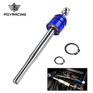 Levier de changement de vitesse Poyracing bleu réglable pour BMW E30 E36 E39 M3 M5 Z3 325 en alliage d'aluminium - Product Image 1