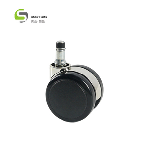 Schloss-Design Möbelrollen 1,5 Zoll Lenkrolle 8mm Loch Kleine Möbelrollen Schwenkbare Möbelrollen - Product Image 3