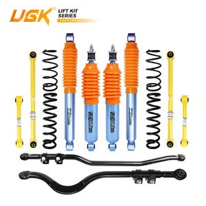 Ugk có thể điều chỉnh off-road 4X4 sốc hấp thụ hệ thống treo đầy đủ bộ dụng cụ coilover 2 3 4 6 inch Lift Kit cho Jeep Wrangler JK