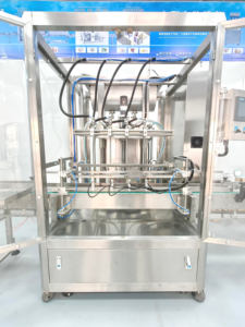 Machine de remplissage automatique de pesticides à grande vitesse, sans goutte à goutte, pour produits chimiques agricoles - Product Image 3