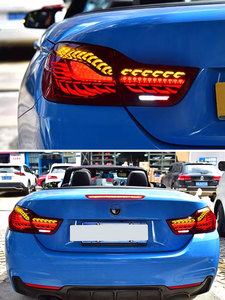 Para <span class=keywords><strong>BMW</strong></span> 4 Series 13-20 montaje de luz trasera con escalas de doble dragón nuevas señales de giro Rojas luces de freno modificadas F32 <span class=keywords><strong>F36</strong></span> 12V - Product Image 6