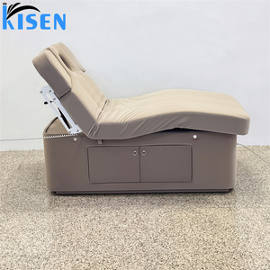 Kisen New Synthetic Leather Optional Constant Temperature Heating Overall Lifting Electric Spa Beauty Massage Bed - Product Image 4