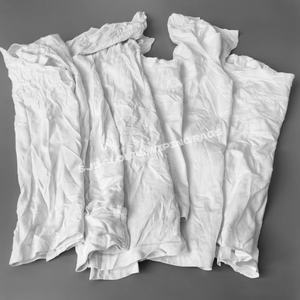 Trapos de Algodón Blancos para Camisetas - Paños de Limpieza Absorbentes de Aceite para Uso Industrial, Trapos Blancos 100% Algodón - Product Image 1