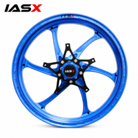 Jantes de moto forgées IASX de 17 pouces, légères, en aluminium 6061-T6, pour Aprilia RSV4 Custom Sportbike