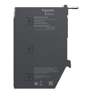 Module de relais Schnneider BMXDRC0805 neuf et original, prenant en charge une large plage de tension de 24 à 240 V CA et de 24 à 125 V CC - Product Image 5