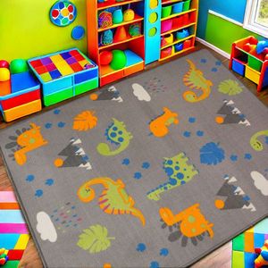 Tappetino da gioco per bambini con animali morbidi antiscivolo tappeto didattico tappeto da <span class=keywords><strong>camera</strong></span> tappeto lavabile - Product Image 5