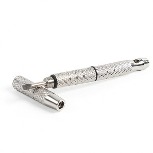 Eyeglass Screwdriver <b>Mini</b> Knurled Flat Head Bit Repair Tool For Nose Pad Adjustment And Eyewear Maintenance - Product Image 2