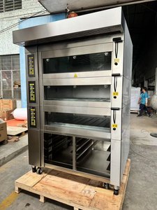 Four à pizza, gâteau et pain multi-couches à gaz électrique commercial, four <span class=keywords><strong>de</strong></span> grande capacité - Product Image 4
