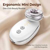 Masseur facial à micro-courant de marque privée, appareil électrique de tonification du contour du visage, lifting du visage et soin du cou, portable