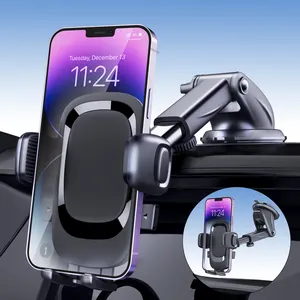 Hot Supports Pour Telephone Portable Phone Mount Holder Smartphone Gps Holder Dashboard Mobile Phone Holder For Car Universal