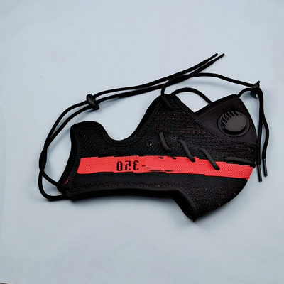 Модная хлопковая зимняя Хэллоуин кроссовок Yeezy 350 3 слоя моющиеся Уход за кожей лица крышка