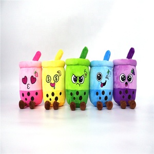 10 Pieces Set Light up Skin Friendly Cute Soft Toy Milk <strong>Boba</strong> Tea <strong>Plush</strong> with PP Cotton Filling Customizable Sizes Certified Safe - Product Image 3