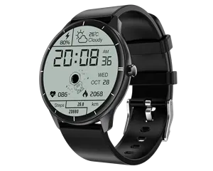 新产品智能手表Q21全触摸心率体温健身智能手表音乐控制1.28英寸薄膜晶体管