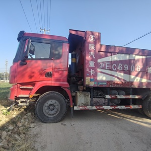 Camion à benne basculante d'occasion à bas prix, Shaani Delong 4x8 2x8 31 tonnes, faible nombre d'heures de travail, moteur Weichai 249 kW, modèle 2023, Euro4 Euro5 - Product Image 1