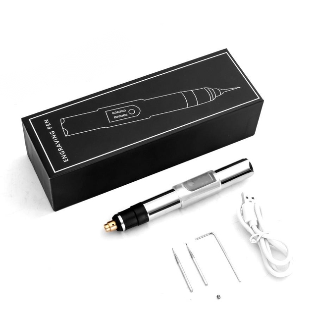 Handheld Rechargeable Electric Grinder Display Screen Stone Carving Pen for Micro-Grinding DIY Sanding Special Tool for Artwork