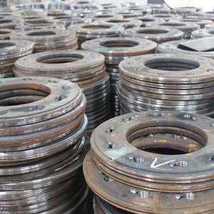 China Spun Pile Joint Phc Endplatte Kohlenstoffs tahl Q235B PC Pfahl endplatten Runde Pfahl endplatte - Product Image 3