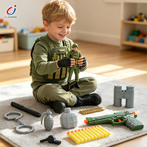 Jouets en plastique bon marché pour enfants, véhicules militaires en plastique, soldats - Product Image 3
