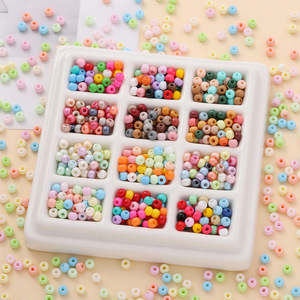 ลูกปัดแก้วขนาด 4 มม. หลากสี รูปทรงข้าวสาร สำหรับทำเครื่องประดับ DIY งานฝีมือ ชุด 10 สี - Product Image 3