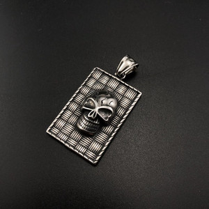 Nuevo collar retro de acero titanio, joyería punk de marca, accesorio colgante tridimensional potente para <span class=keywords><strong>hombre</strong></span> - Product Image 5