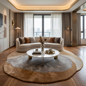 Alfombra Moderna Abstracta Hecha a Mano <span class=keywords><strong>para</strong></span> Sala <span class=keywords><strong>de</strong></span> Estar, Alfombra <span class=keywords><strong>de</strong></span> Lujo <span class=keywords><strong>para</strong></span> Villa Islámica, Alfombras Personalizadas <span class=keywords><strong>para</strong></span> Interiores <span class=keywords><strong>de</strong></span> Majlis, Alfombras y <span class=keywords><strong>Tapetes</strong></span> Árabes - Product Image 2