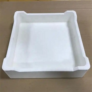 Sagger rectangulaire en céramique de mullite réfractaire, <span class=keywords><strong>creuset</strong></span> carré en céramique de mullite pour <span class=keywords><strong>le</strong></span> frittage en four - Product Image 1