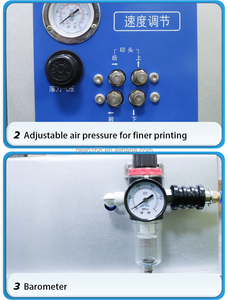 Machine d'impression à <span class=keywords><strong>tampon</strong></span> bicolore, haute productivité, équipement industriel utile pour le transfert de logo - Product Image 6