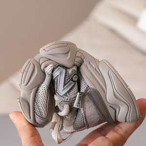 Zapatillas Deportivas de Malla para Niños, Primavera-Otoño, Nuevas Sandalias Deportivas Transpirables para Niñas, Zapatos de <span class=keywords><strong>Tenis</strong></span> para Correr, Suela Suave de Moda Infantil - Product Image 5