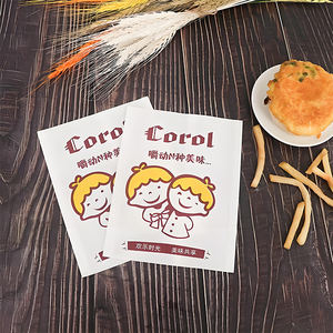 Bolsa de Papel para Alimentos con Recubrimiento de Poliéster Desechable y Personalizable para Comida para Llevar - Product Image 1