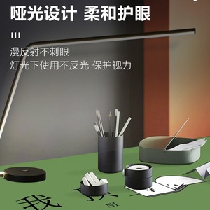 Tapis de bureau en cuir rectangulaire, PVC imperméable, résistant aux taches, protection des yeux, usage domestique ou professionnel, motif à caractères, simple face - Product Image 4