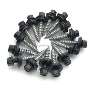 # 9 # 10 # 12 Typ <span class=keywords><strong>17</strong></span> Sechskant-Metall-Dachschrauben Lackierte Metall-zu-Holz-Schrauben Farbige Stahl-Dachschrauben - Product Image 5