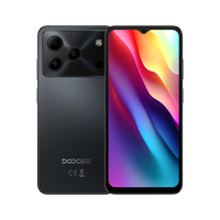 هاتف ذكي DOOGEE NOTE 56 بنظام أندرويد، ذاكرة وصول عشوائي 16/24 جيجابايت (3 جيجابايت + ذاكرة وصول عشوائي قابلة للتوسيع حتى 21 جيجابايت) + ذاكرة تخزين 64 جيجابايت، شاشة 6.56 بوصة، معالج ثماني النواة، بطارية 6150 مللي أمبير، هاتف ذكي 4G