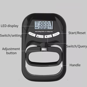 New Grip <strong>Strength</strong> Trainer with Counter Battery Operated Hand Grips <strong>Tester</strong> - Product Image 3