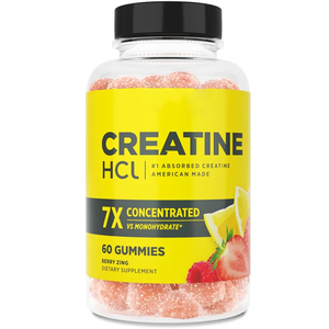 גומי קריאטין <span class=keywords><strong>HCl</strong></span> של OEM לגברים ונשים, תמיכה באנרגיה קוגניטיבית ותאית, בטעם פירות יער, תוסף קריאטין בעל ספיגה גבוהה - Product Image 5