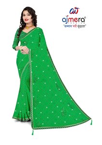 Saris élégants de créateur pour femmes, style tendance avec confort premium, séchage rapide, protection solaire, pour le bureau, le quotidien, les fêtes et les occasions festives - Product Image 5