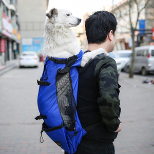 Küçük orta büyük yavru sırt çantası için köpek sırt çantası taşıyıcı bisiklet yürüyüş bisiklet için ekstra cepler ayarlanabilir evcil hayvan sırt çantası - Product Image 2