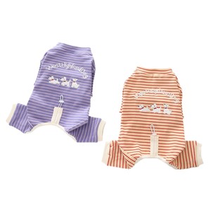 Surepawzy Four-Legged <strong>Dog</strong> Outfit High Elasticity Small <strong>Dogs</strong> Teddy French Bulldog Indoor Daily Wear Japanese Korean Style All - Product Image 5