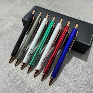 Metal Texture Plastic Ballpoint <b>Pen</b> with logo UV Shell High-Quality Gel <b>Pens</b> Wholesale Custom <b>Pen</b> Suitable for Corporate Gifts - Product Image 2