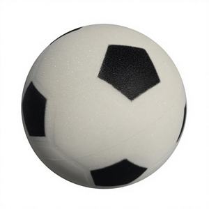 Ballon de football silencieux en mousse souple améliorée pour l'apprentissage en intérieur, fabriqué par un fabricant OEM, avec rainures pour un contrôle amélioré - Product Image 1