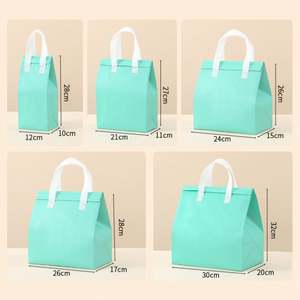 Bolsa Térmica Grande para Almuerzo, Pizza o Pastel, con Logotipo Personalizado al por Mayor, para Exteriores, con Cierre, Ecológica, para Bebidas y Vino - Product Image 3