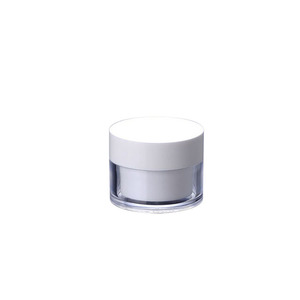 Cuidado DE LA PIEL <span class=keywords><strong>Crema</strong></span> facial pequeña Bálsamo labial vacío Plástico Doble pared Cosmético <span class=keywords><strong>Crema</strong></span> Tarro Botella Set con tapa - Product Image 3