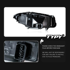 TYPY for 2011-2017 BMW 5 Series <b>headlight</b> F10/F18 for upgrading to high-end <b>LED</b> daytime running lights and turn signals - Product Image 5