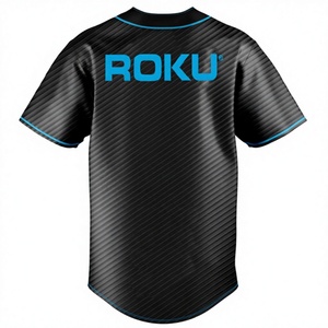 OEM Service High Quality Breathable Moisture-Wicking 300g Plus Size 100% Polyester Men's <b>Baseball</b> Uniform <b>Set</b> Custom Logo - Product Image 1