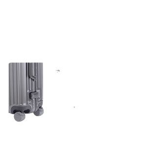FaSoLa Suitcase Wheel Covers Grey Polyester Protective Dust Proof Luggage Accessories - Product Image 5